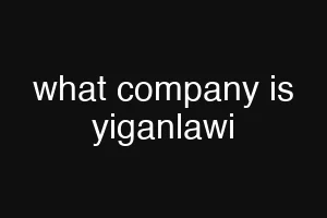 what company is yiganlawi